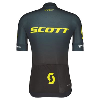 Превью  Велоджерси с коротким рукавом SCOTT RC Pro WC Edt. Black/Sulphur Yellow